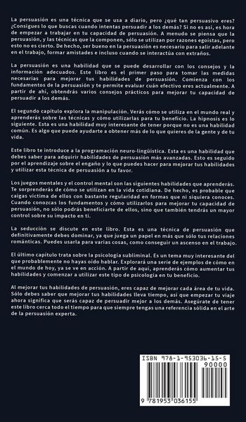 Produktbild: Persuasi&oacute;n