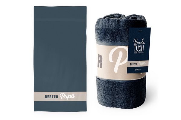 Produktbild: Badetuch 70x140 Bester Papa