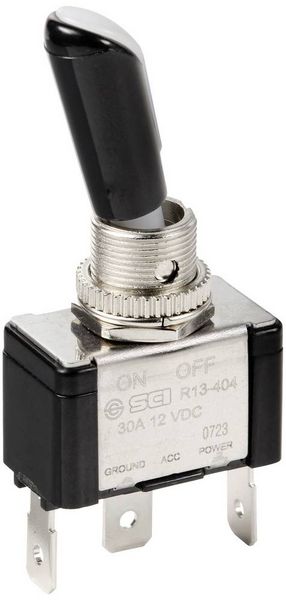 Produktbild: TRU COMPONENTS TC-11193832 Kippschalter 12 V/DC 30A 1 x Aus/Ein rastend 1St.