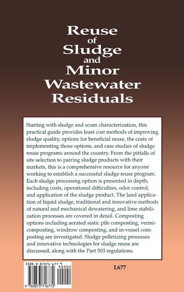 Produktbild: Reuse of Sludge and Minor Wastewater Residuals