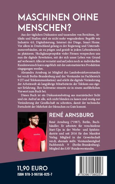 Produktbild: Maschinen ohne Menschen?