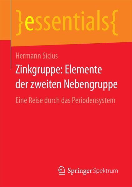 Produktbild: Zinkgruppe: Elemente der zweiten Nebengruppe