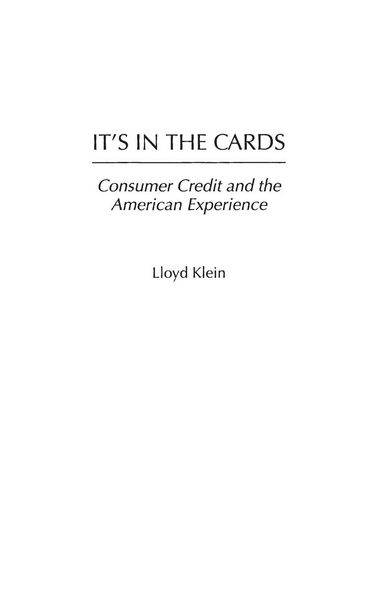 Produktbild: It's in the Cards