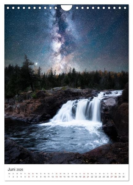 Produktbild: Milchstra&szlig;e - Unsere faszinierende Galaxie. (Wandkalender 2026 DIN A4 hoch), CALVENDO Monatskalender