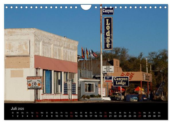 Produktbild: West of Midpoint (Wandkalender 2025 DIN A4 quer), CALVENDO Monatskalender