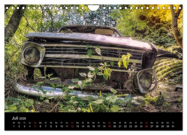 Produktbild: Rostlauben - vergessene Klassiker (Wandkalender 2026 DIN A4 quer), CALVENDO Monatskalender