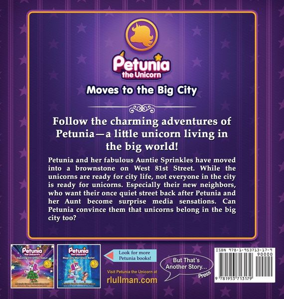 Produktbild: Petunia the Unicorn Moves to the Big City