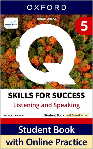 Produktbild: Q: Skills for Success Fourth Edition Level 5 Listening and Speaking Student Book with Online Practice