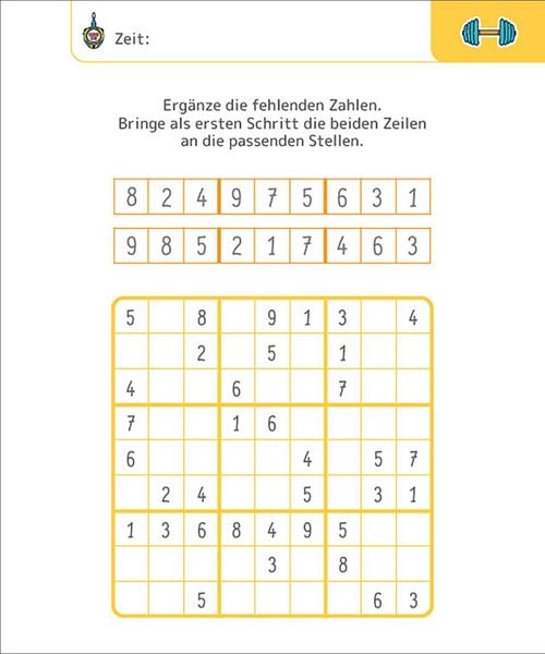 Produktbild: Sudokus f&uuml;r clevere Kids 9+ [blau]