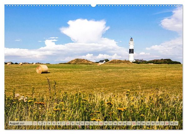 Produktbild: STRANDLUST Nordseeinsel Sylt (Wandkalender 2027 DIN A2 quer), CALVENDO Monatskalender