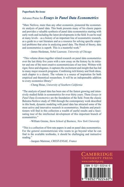 Produktbild: Essays in Panel Data Econometrics