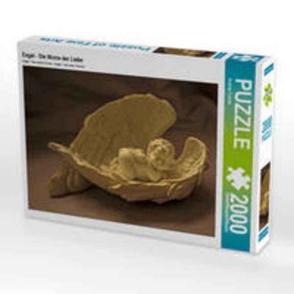 CALVENDO Puzzle Engel - Die Worte der Liebe | 2000 Teile Lege-Größe 90 × 67 cm Foto-Puzzle für glückliche Stunden
