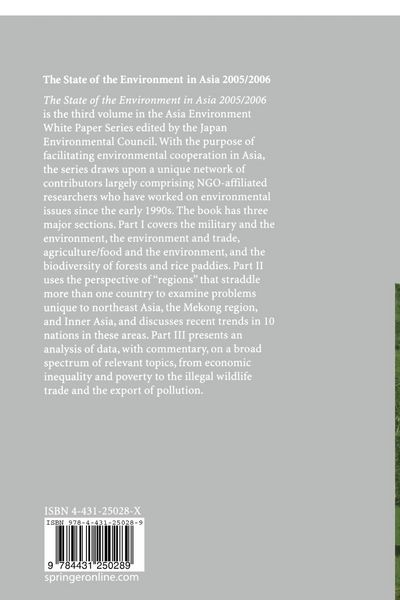 Produktbild: The State of Environment in Asia