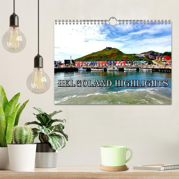 Produktbild: Helgoland Highlights (Wandkalender 2026 DIN A4 quer), CALVENDO Monatskalender