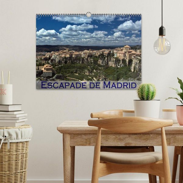 Produktbild: Escapade de Madrid (Calendrier mural 2026 DIN A3 vertical), CALVENDO calendrier mensuel