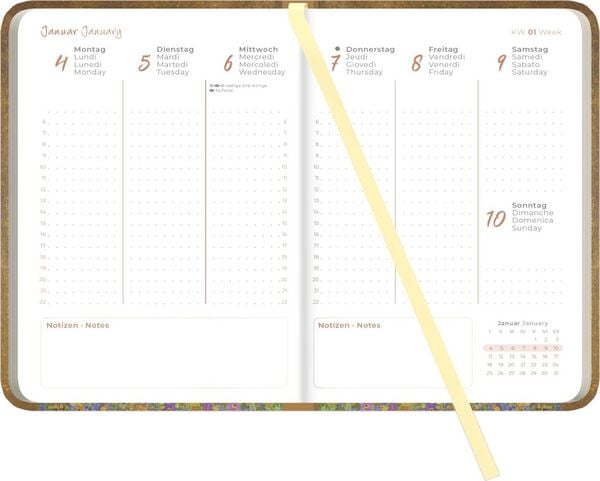 Produktbild: Lady Journal Klimt 2027