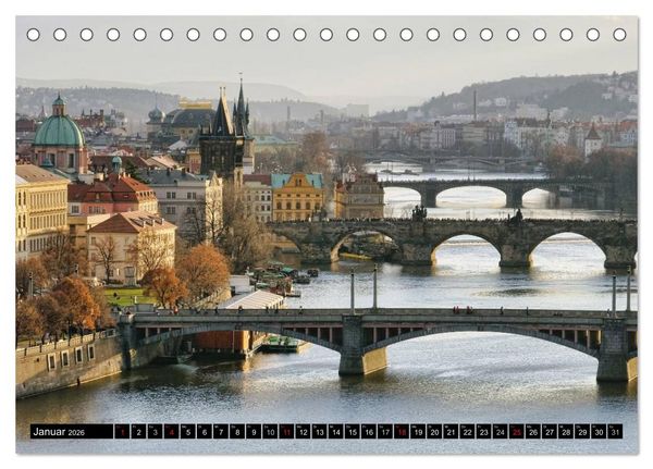Produktbild: Tschechien (Tischkalender 2026 DIN A5 quer), CALVENDO Monatskalender
