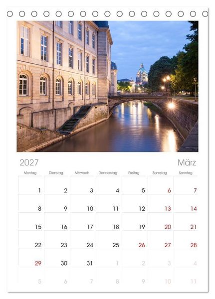 Produktbild: Tischplaner 2027 - Hannover - Momente einer Reise (A5 Tischkalender zum Aufstellen) CALVENDO