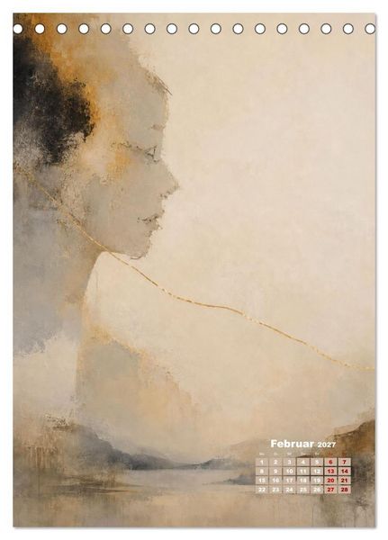 Produktbild: Stille Formen (Tischkalender 2027 DIN A5 hoch), CALVENDO Monatskalender