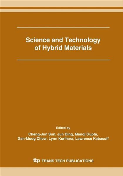 Produktbild: Science and Technology Hybrid Materials