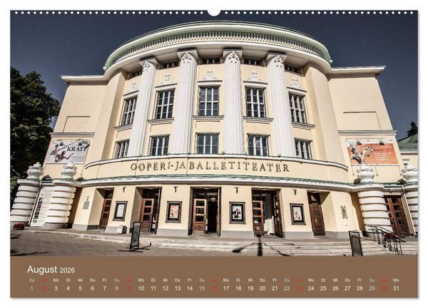 Produktbild: Tallinn - Streifzug durch die Altstadt (Wandkalender 2026 DIN A2 quer), CALVENDO Monatskalender