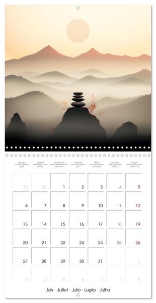 Produktbild: Japan: a Year of Art and Tradition (Wall Calendar 2026 12 &times; 12 Inch) CALVENDO 12 Month Wall Calendar