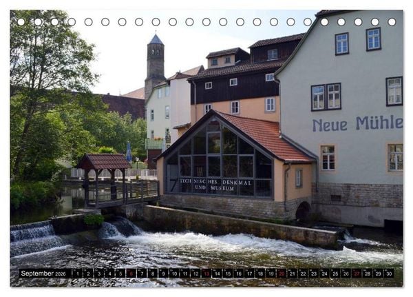 Produktbild: Willkommen in ERFURT (Tischkalender 2026 DIN A5 quer), CALVENDO Monatskalender