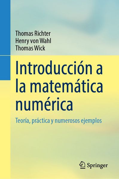 Produktbild: Introducci&oacute;n a la matem&aacute;tica num&eacute;rica