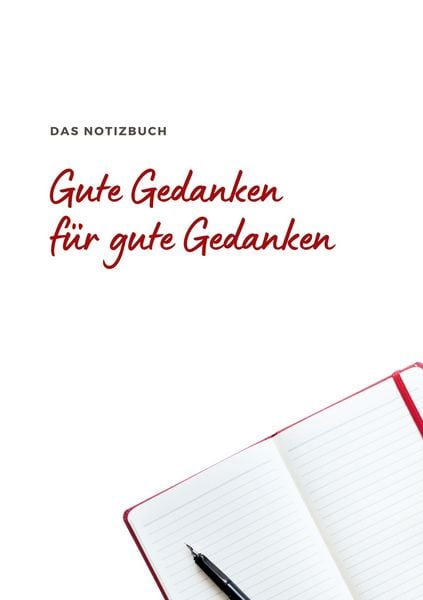 Produktbild: Das Notizbuch Gute Gedanken f&uuml;r Gute Gedanken