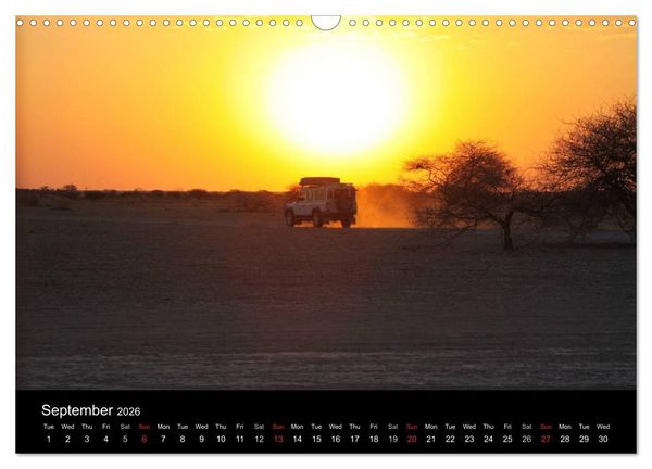 Produktbild: Off-road adventures in Africa (Wall Calendar 2026 DIN A3 landscape), CALVENDO 12 Month Wall Calendar