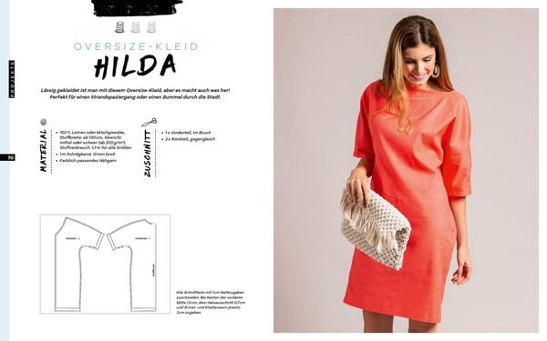 Produktbild: N&auml;hen mit Leinen f&uuml;r Mama und Mini &ndash; die gro&szlig;e Sammlung mit &uuml;ber 25 Projekten