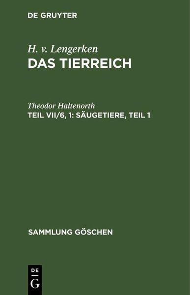 Produktbild: S&auml;ugetiere, Teil 1