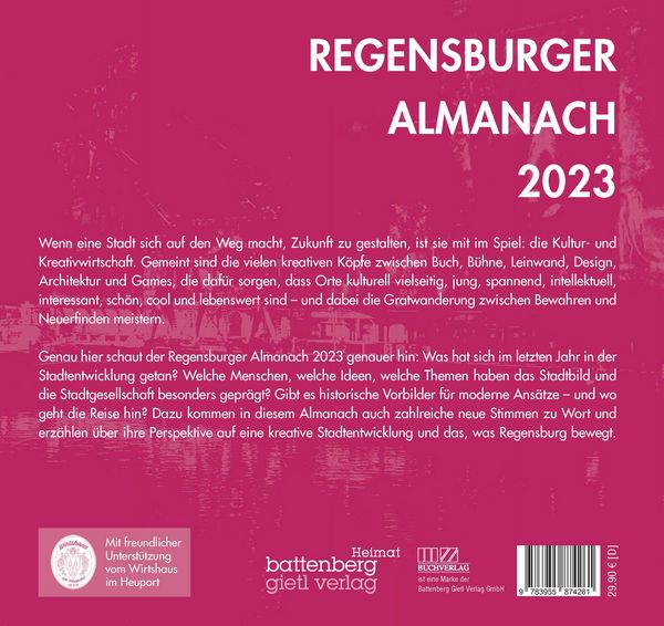 Produktbild: Regensburger Almanach 2023