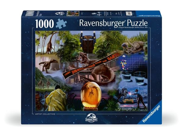 Produktbild: Erwachsenenpuzzle 1000 Teile - Jurassic Park