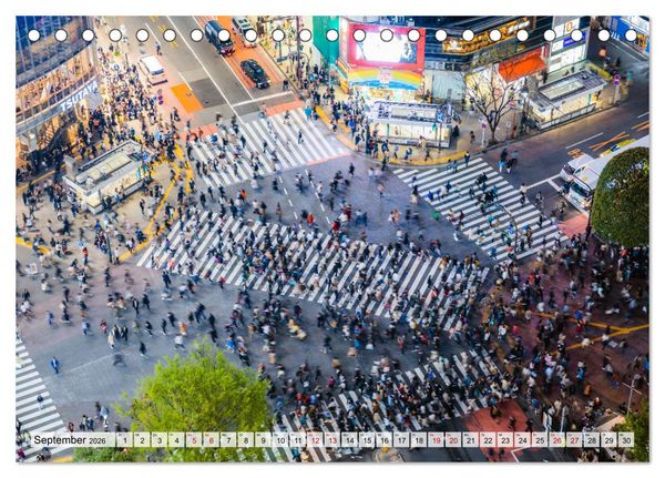 Produktbild: Japan - Traditionen und Modernit&auml;t (Tischkalender 2026 DIN A5 quer), CALVENDO Monatskalender