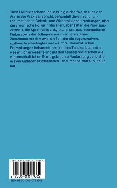 Produktbild: Entz&uuml;ndlicher Rheumatismus