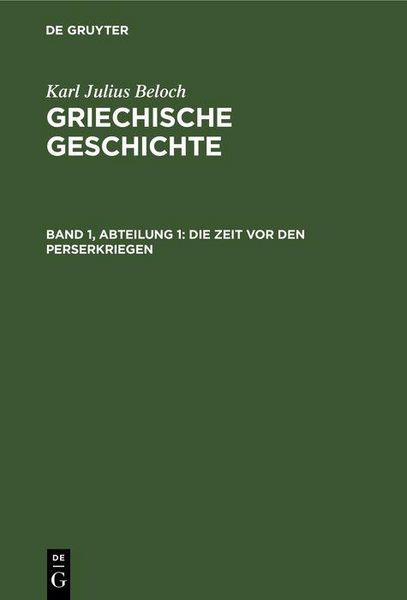 Produktbild: Die Zeit vor den Perserkriegen