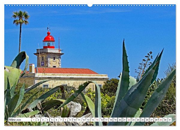 Produktbild: Portugal - Die Algarve vom Cabo de Sao Vicente bis Tavira (Wandkalender 2026 DIN A2 quer), CALVENDO Monatskalender