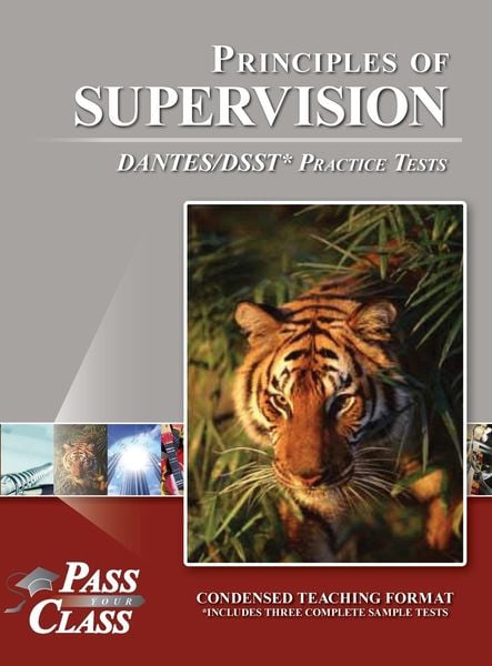 Produktbild: Principles of Supervision DANTES/DSST Practice Tests