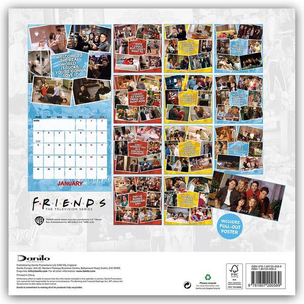 Produktbild: Friends 2027 &ndash; Wandkalender
