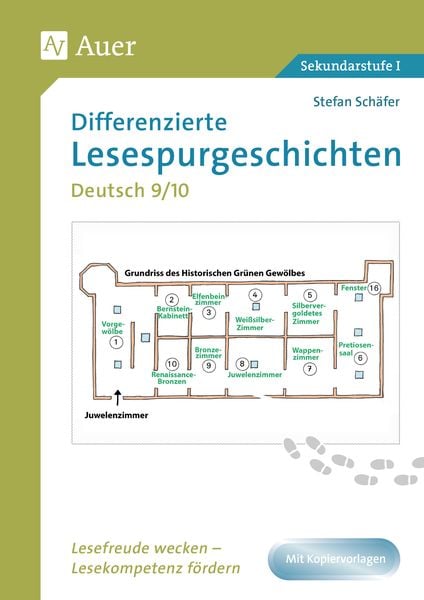 Differenzierte Lesespurgeschichten Deutsch 9-10, Geheftet von Stefan Schäfer, Auer Verlag in der AAP Lehrerwelt GmbH, 978-3-403-08702-1