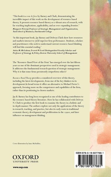 Produktbild: Resource-Based Theory