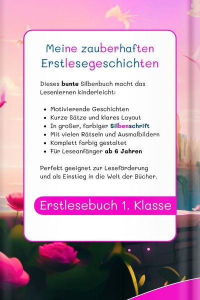 Produktbild: Silbenbuch 1. Klasse - Meine zauberhaften Erstlesegeschichten