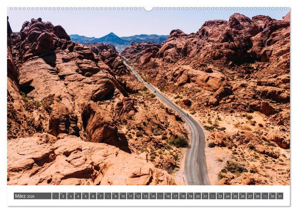 Produktbild: Der Westen der USA (hochwertiger Premium Wandkalender 2026 DIN A2 quer), Kunstdruck in Hochglanz