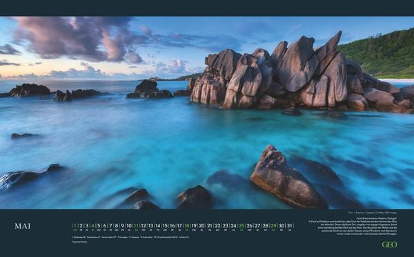 Produktbild: GEO Meer 2026 - Wand-Kalender - Reise-Kalender - Poster-Kalender - 58x36