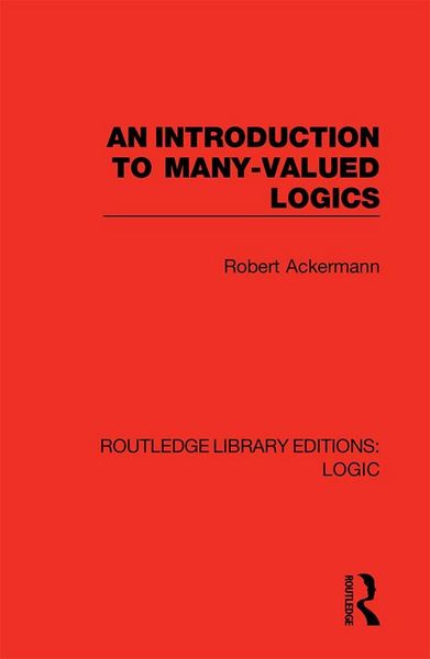 Produktbild: An Introduction to Many-valued Logics