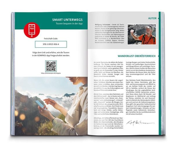 Produktbild: KOMPASS Wanderlust Ober&ouml;sterreich