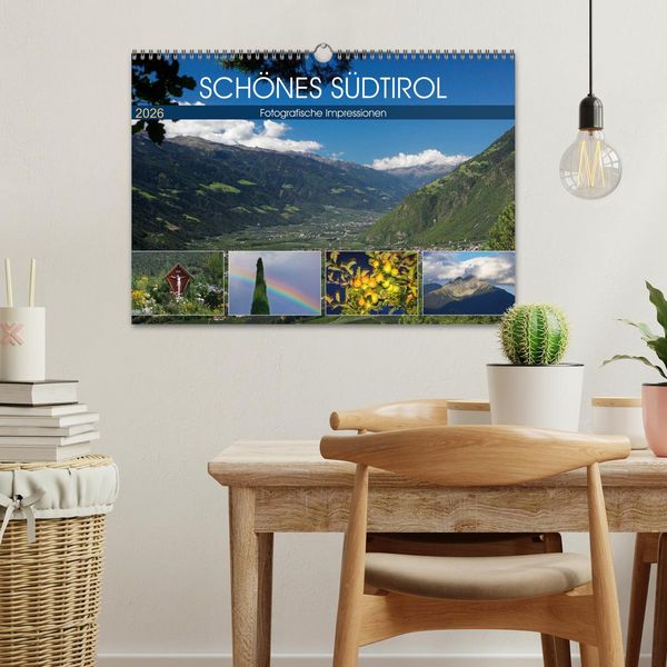 Produktbild: Sch&ouml;nes S&uuml;dtirol (Wandkalender 2026 DIN A3 quer), CALVENDO Monatskalender