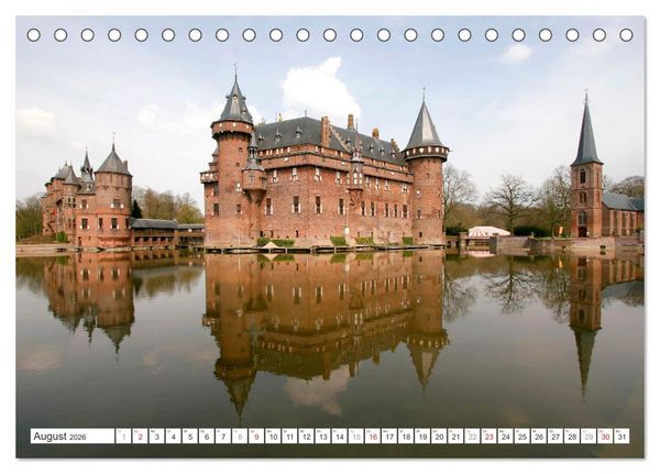 Produktbild: Die ganze Vielfalt der Niederlande (Tischkalender 2026 DIN A5 quer), CALVENDO Monatskalender