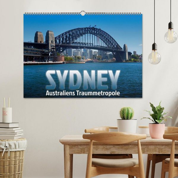 Produktbild: SYDNEY Australiens Traummetropole (Wandkalender 2026 DIN A2 quer), CALVENDO Monatskalender